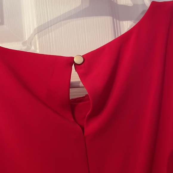 Raspberry Calvin Klein Dress Top - Picture 3 of 3